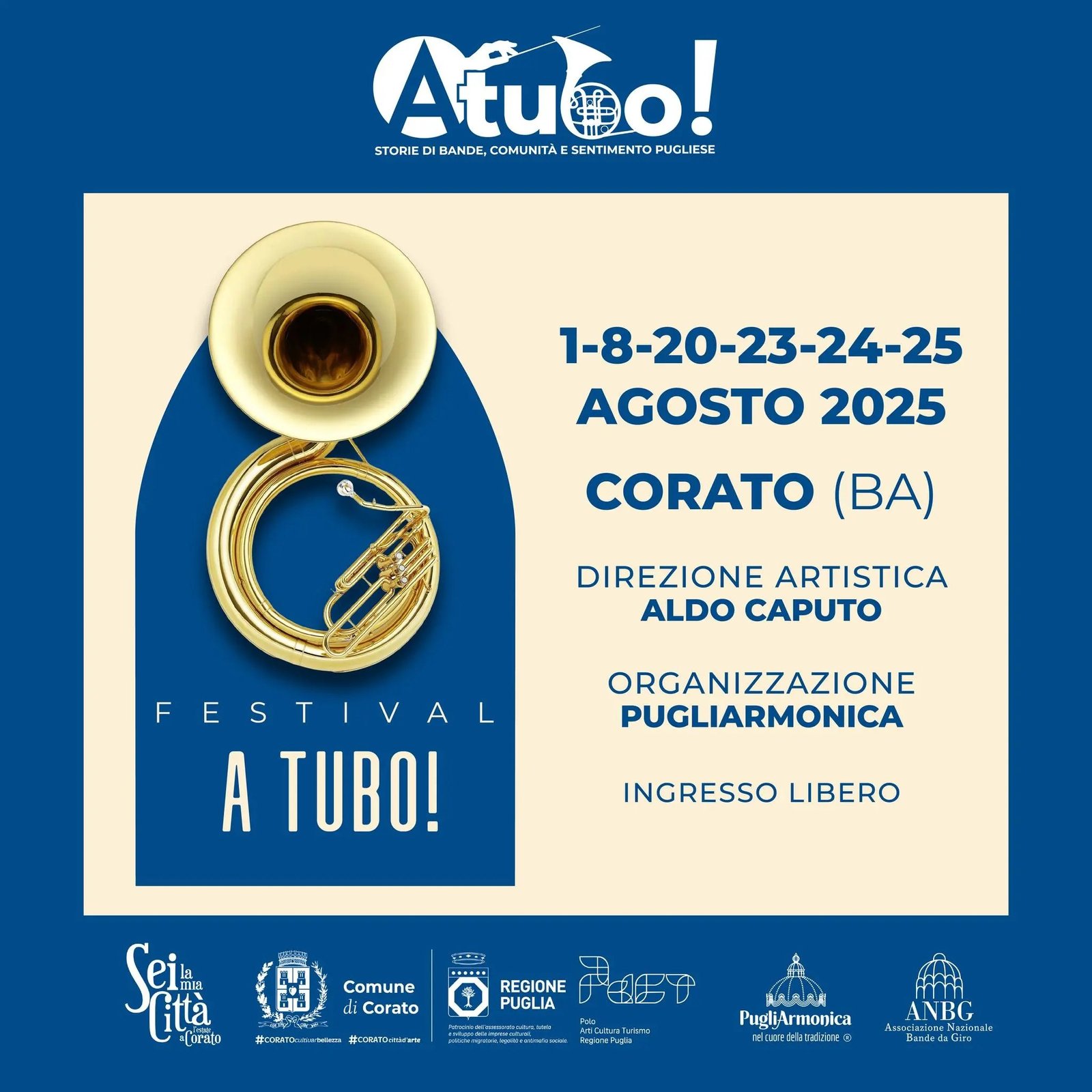 A TUBO! Storie di bande, comunità e sentimento pugliese - Festival Bandistico Corato