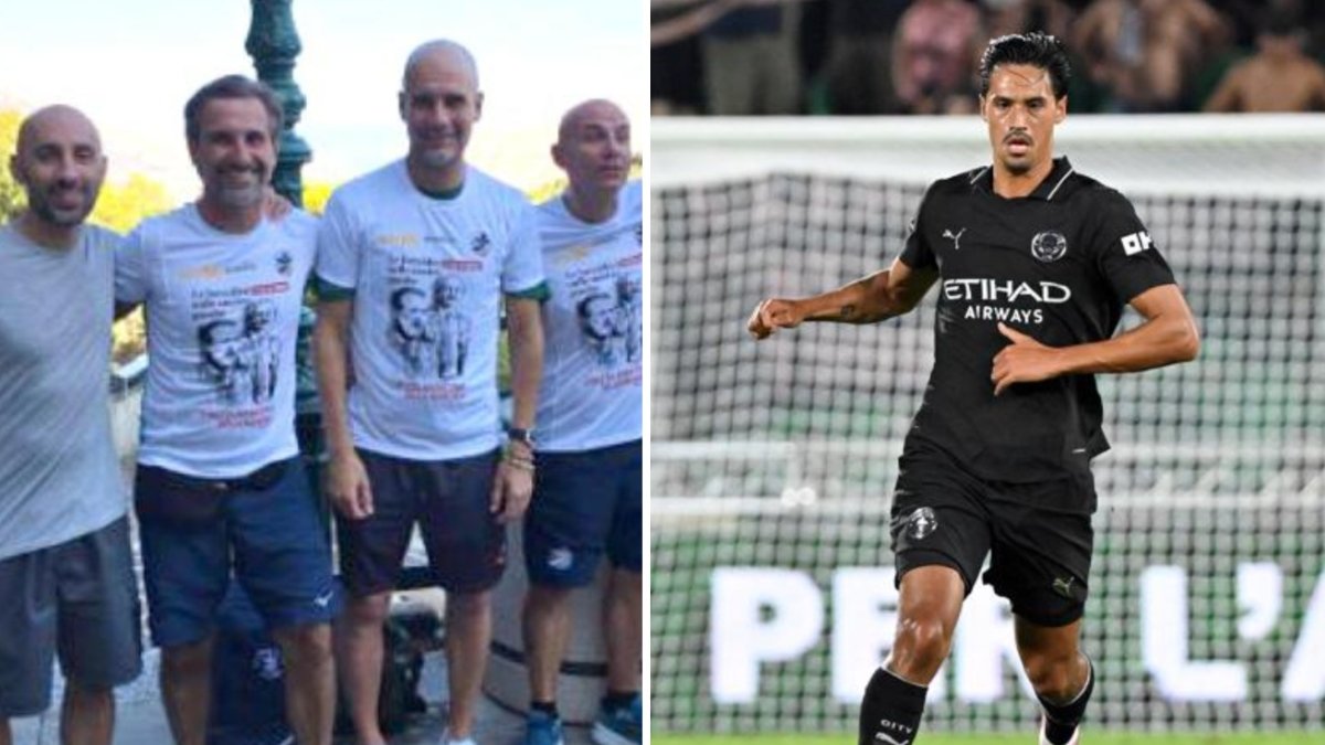 Guardiola a Palermo omaggia Falcone e Borsellino, poi il Manchester City vince 3-0 con un super Reijnders.