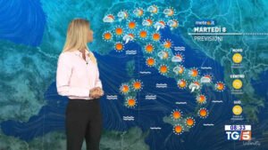 Meteo del 8 luglio: instabilità su alcuni settori e previsioni.