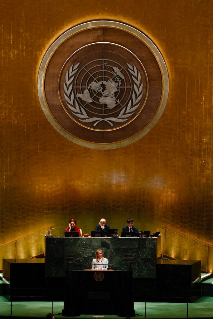 Gaza, migranti, clima: Meloni all'Onu si schiera con Trump