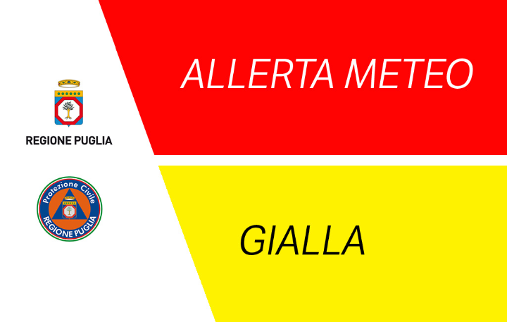 Allerta meteo della Protezione Civile per il 2 ottobre 2025 in Puglia