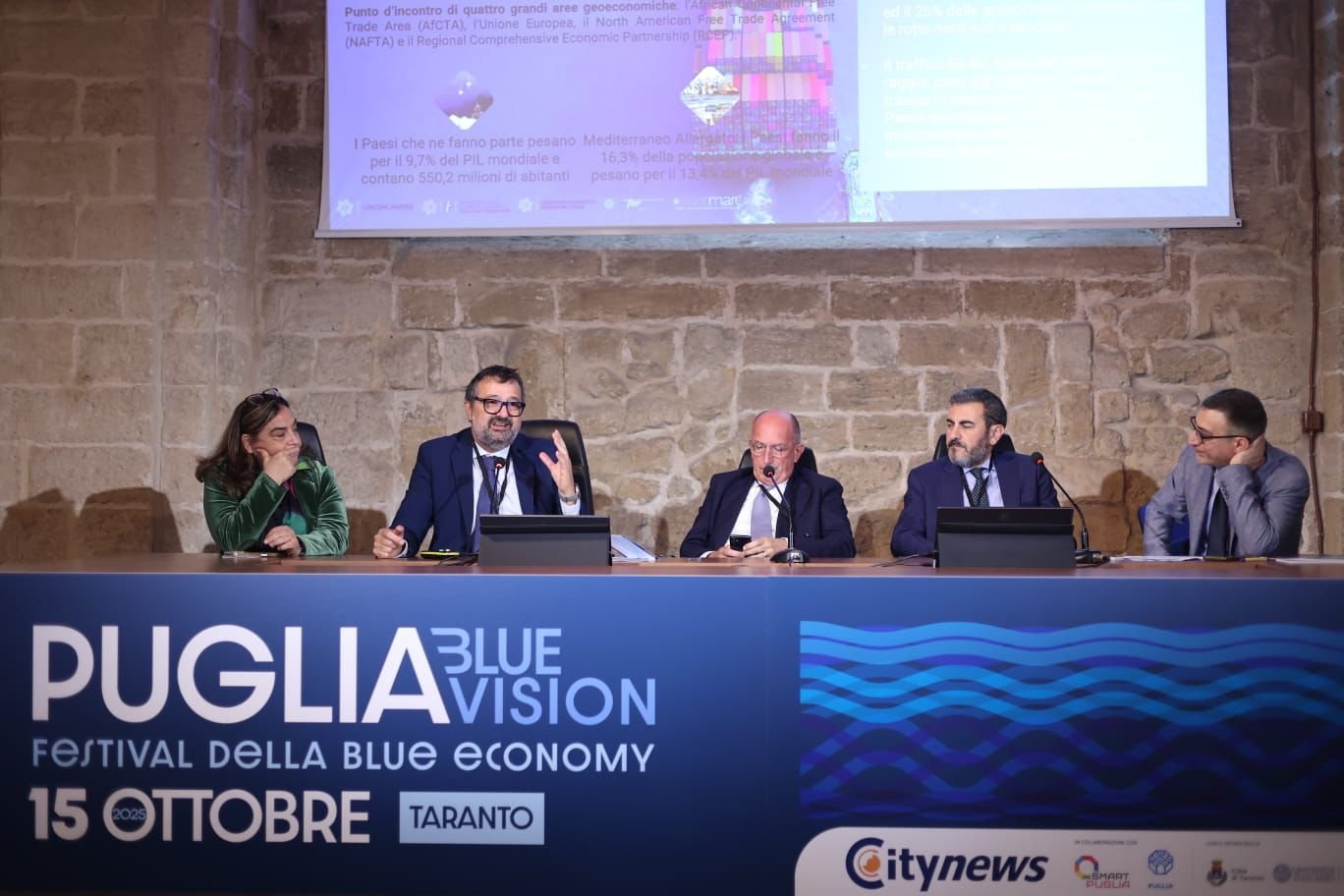 Blue Economy: Puglia tra le regioni leader in Italia nel 2025