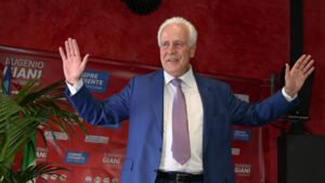 Campo largo vincente, Giani bis con ampio margine