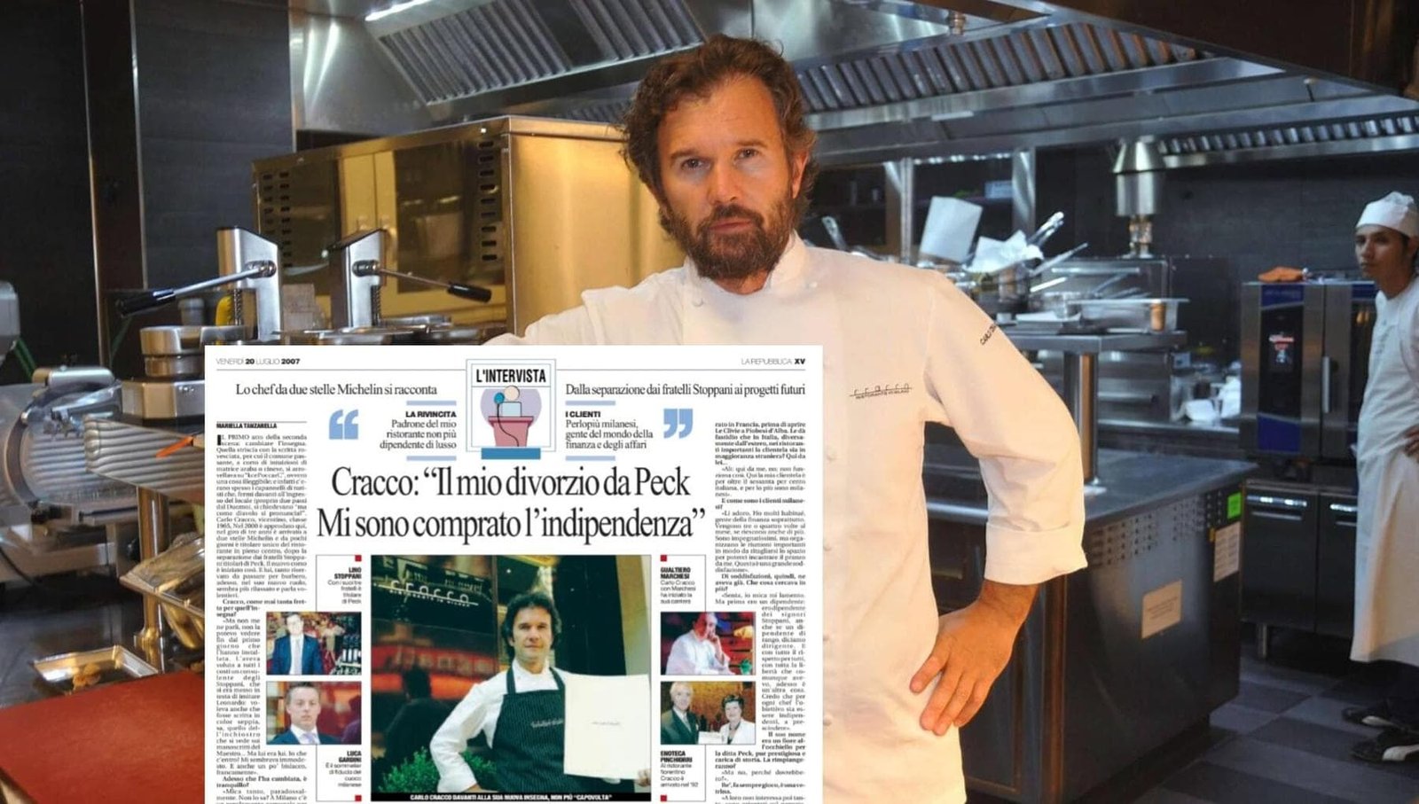 Carlo Cracco: “Ecco come ho conquistato la mia indipendenza”