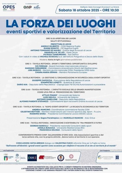 La locandina del convegno La locandina del convegno