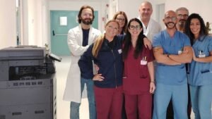 Equipe dell'ospedale San Paolo di Bari visita pazienti con Parkinson a domicilio