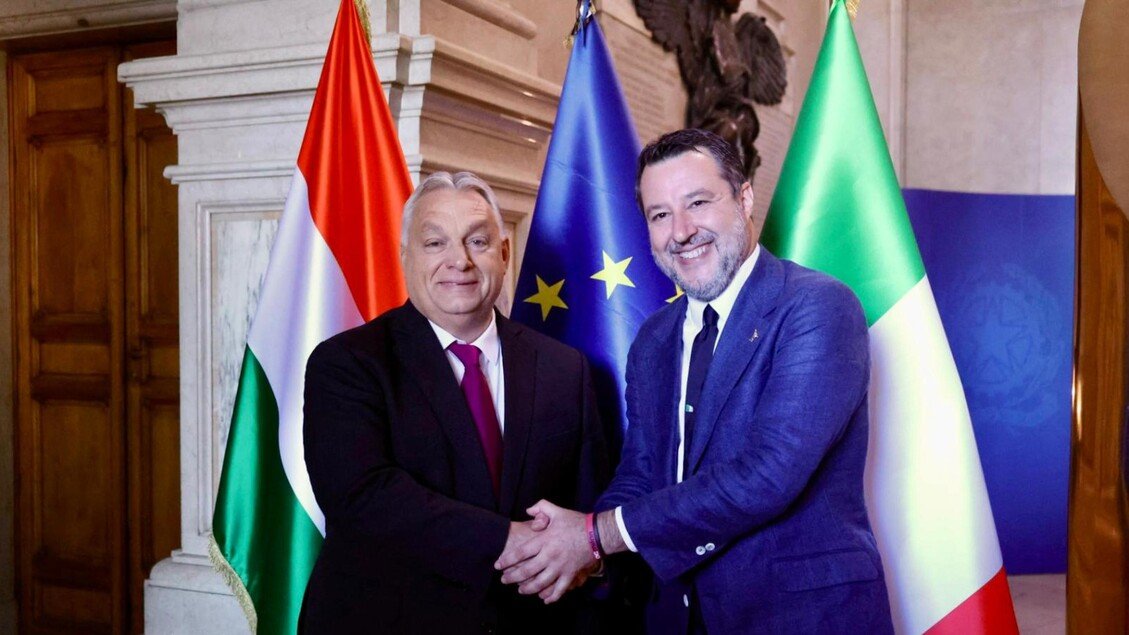 Orban a Salvini: "Il blocco anti-Kiev contro l'Ue è suicida"