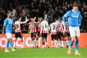 PSV-Napoli 6-2: la partita di Champions League di oggi