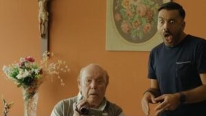 Pio e Amedeo presentano il trailer del nuovo film «Oi vita mia», con Lino Banfi nel cast. Il lungometraggio è ambientato in Puglia.