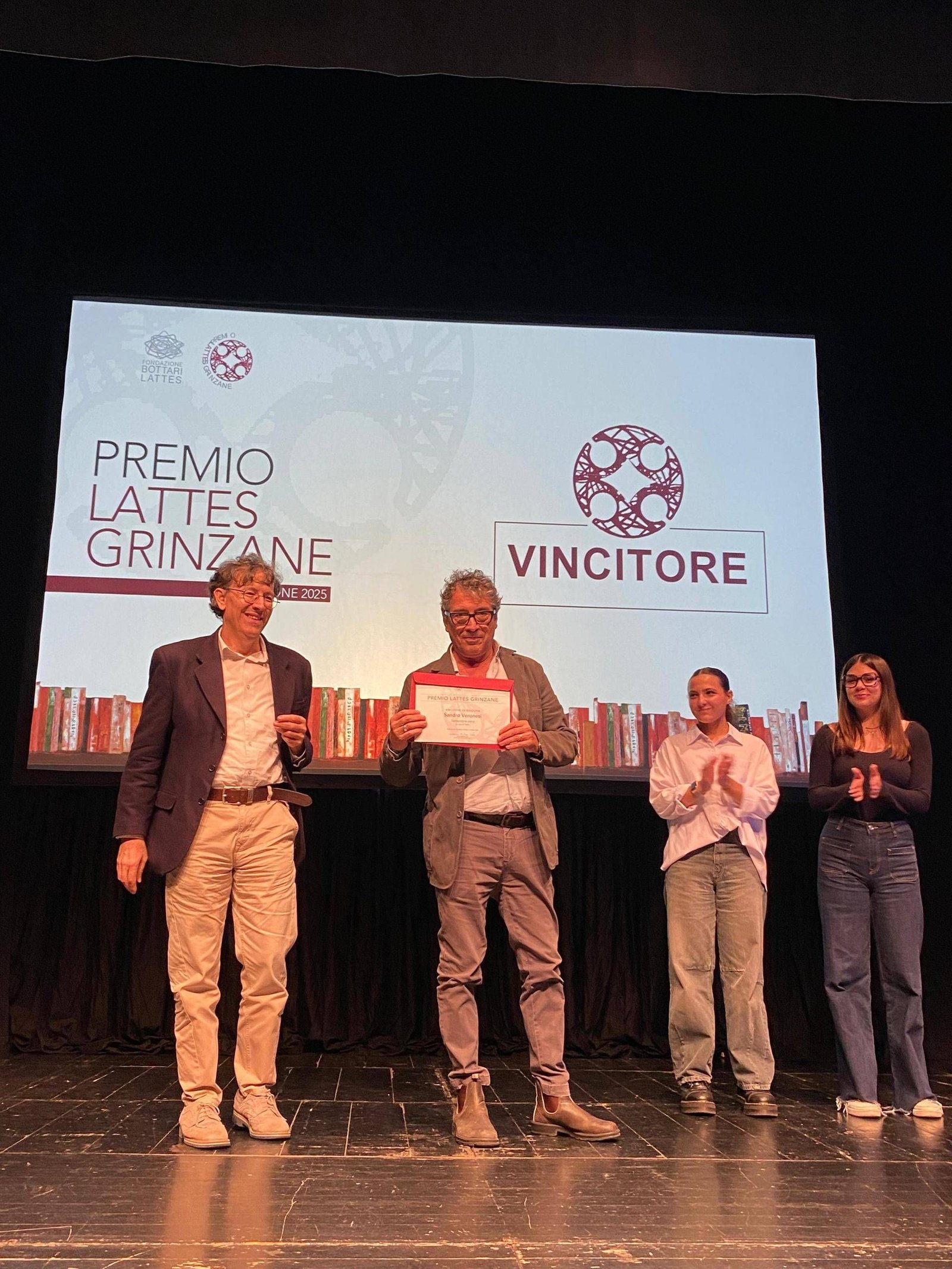 Sandro Veronesi vince il Premio Lattes Grinzane 2025.