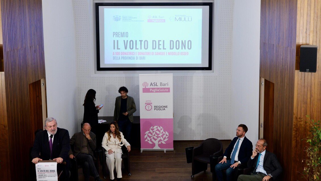 A Bari premiati 139 donatori di sangue e midollo osseo