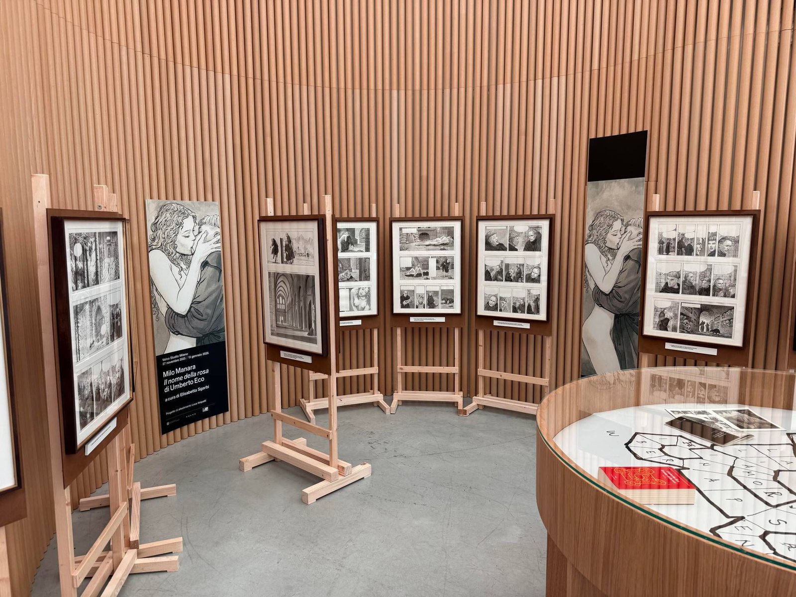 Il nome della rosa: arriva il secondo volume disegnato da Milo Manara, con una mostra a Milano