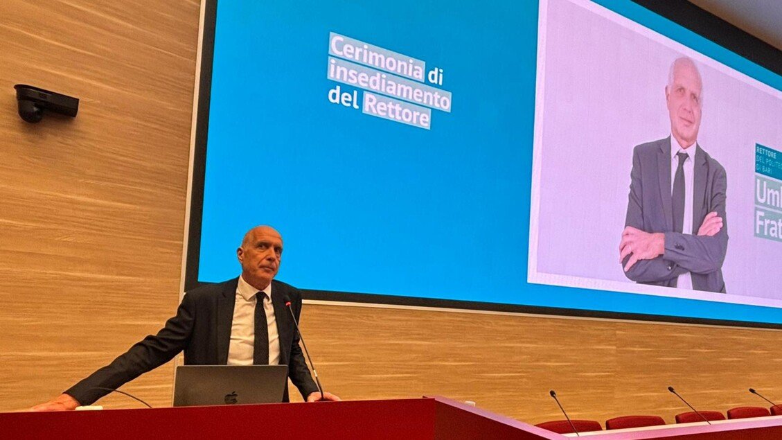 Insediato il nuovo rettore del PoliBa: Fratino 'costruiamo crescita'