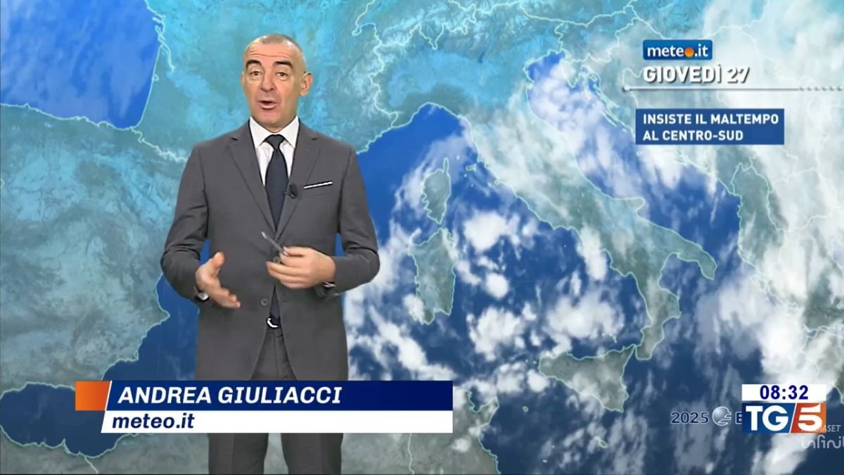 Meteo: maltempo e neve al Centro-Sud il 27-28 novembre!