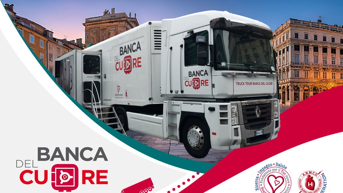 Prevenzione: torna nelle piazze italiane il tour Banca del Cuore