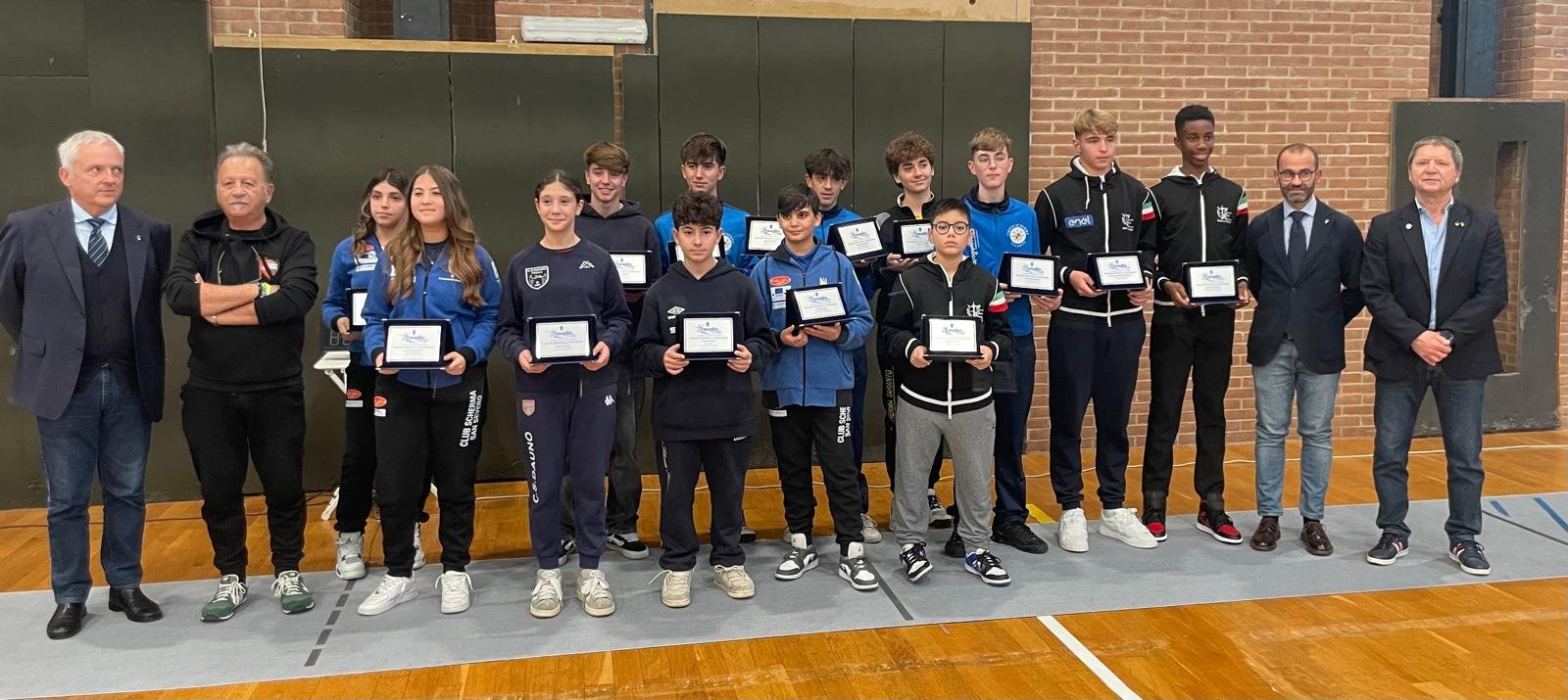 Puglia: Premi del Trofeo “Raffaella Ramundo” ai Campioni Regionali U14 del 2025