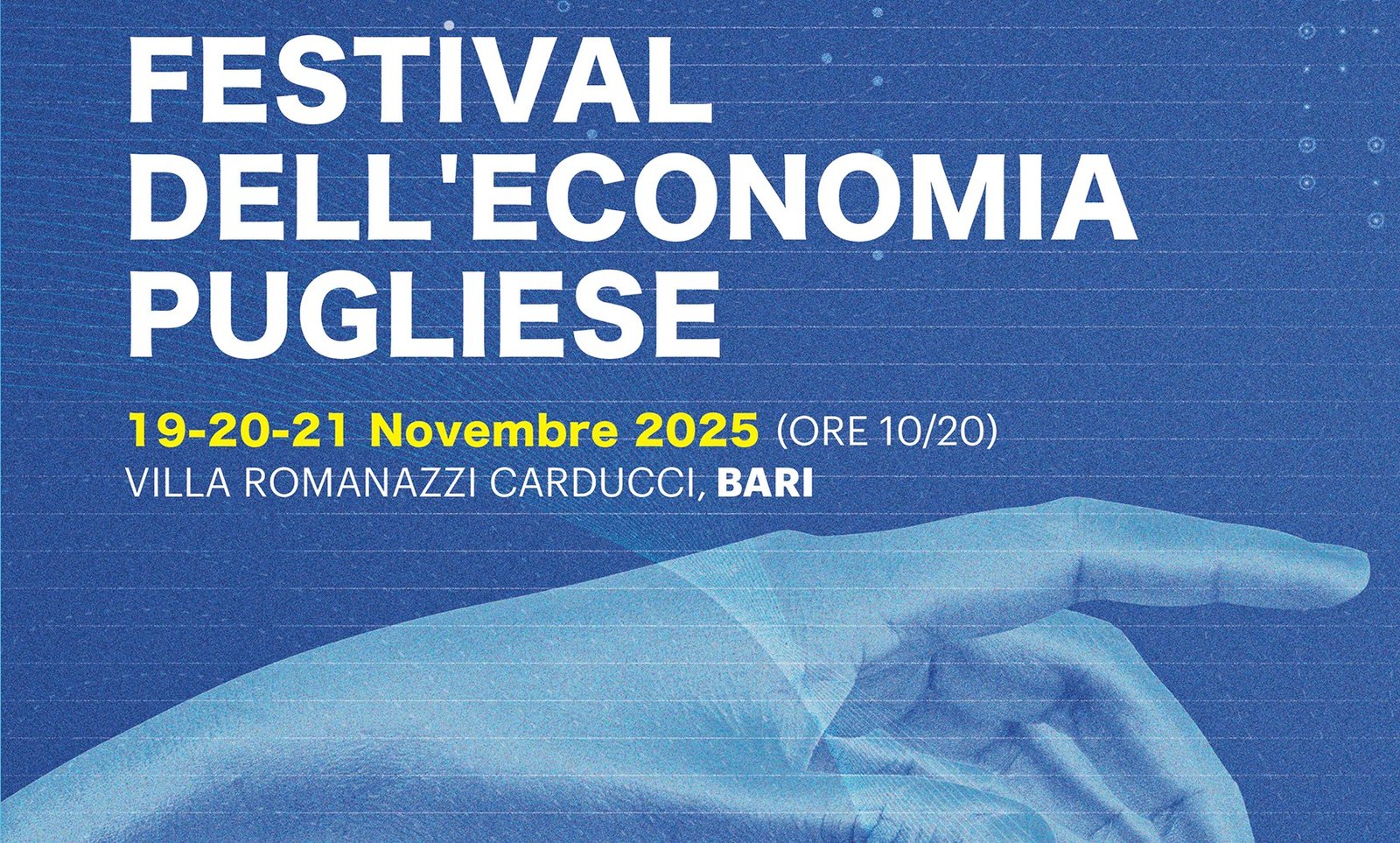 Tutto pronto per il Festival dell’Economia Pugliese organizzato da Amazing Puglia.