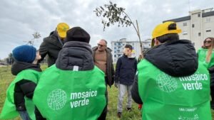 ConnAction Day a Bari: messe a dimora 500 piante al rione San Paolo