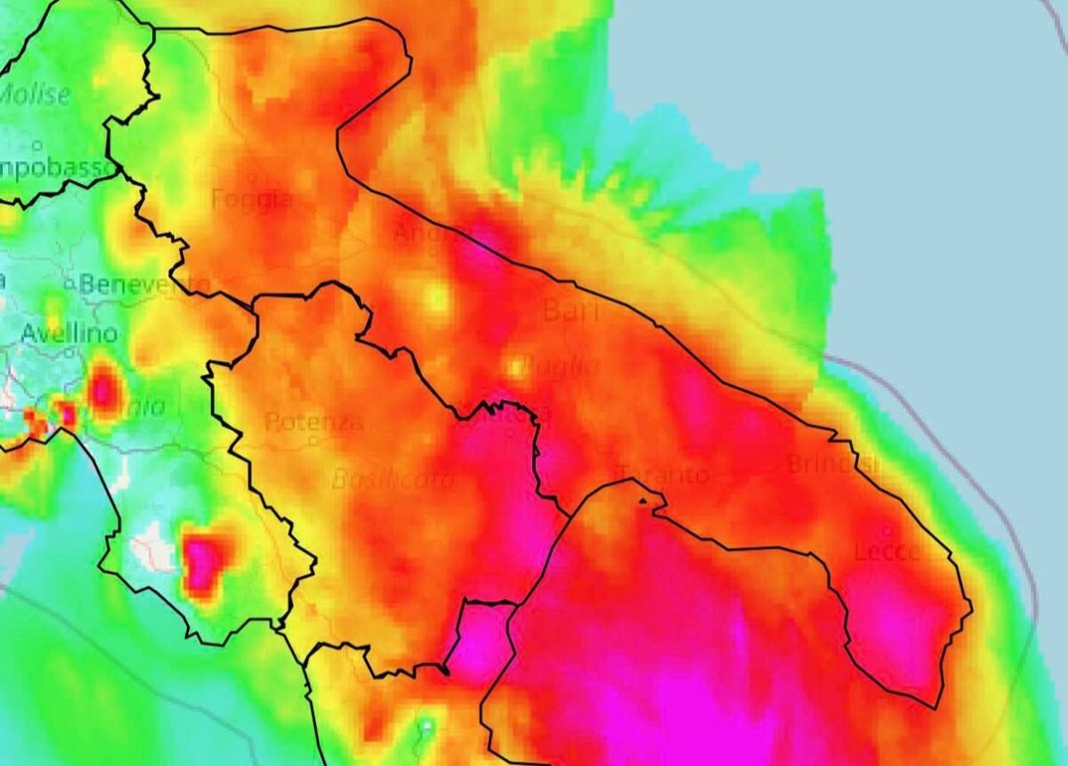 Maltempo in Puglia: la perturbazione che ha stravolto l'intera stagione autunnale dopo mesi di siccità.