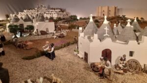 Sansepolcro: il presepe di Porta Romana ispirato alla Puglia