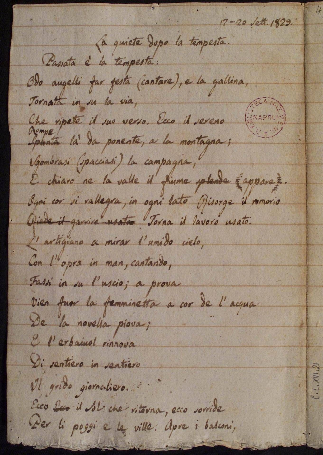 Da Boccaccio a Montale: manoscritti che raccontano la nascita dei classici