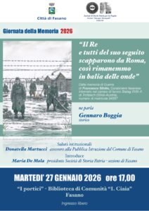 Giornata della Memoria 2026: incontro con la Società di Storia Patria per la Puglia