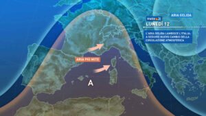 Meteo: l'ondata di gelo si esaurirà lunedì 12 gennaio