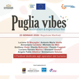 Puglia Vibes debutta a Manfredonia: il 23 gennaio un festival per promuovere il turismo dei territori