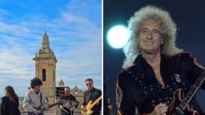 Salento: i Queen suonano mentre si alternano i ritocchi della campana. Il video conquista Brian May: «Fantastici»
