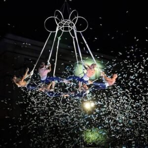 TARANTO ACCOGLIE IL 2026 CON LE SPETTACOLARI ACROBAZIE DEI SONICS