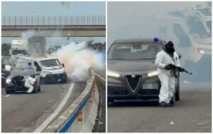 Assalto a un portavalori nel Brindisino con sparatoria: due arresti