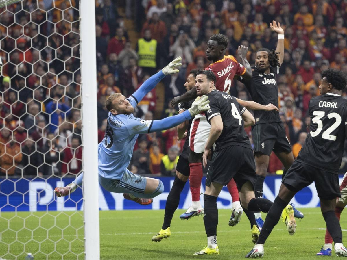 Champions: Lang e Cabal affossano la Juventus, che perde 5-1 contro il Galatasaray