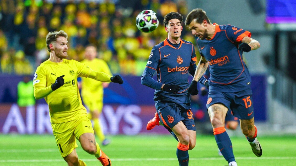 Champions League: l'Inter crolla a sorpresa in casa del Bodo, ora serve la rimonta per gli ottavi