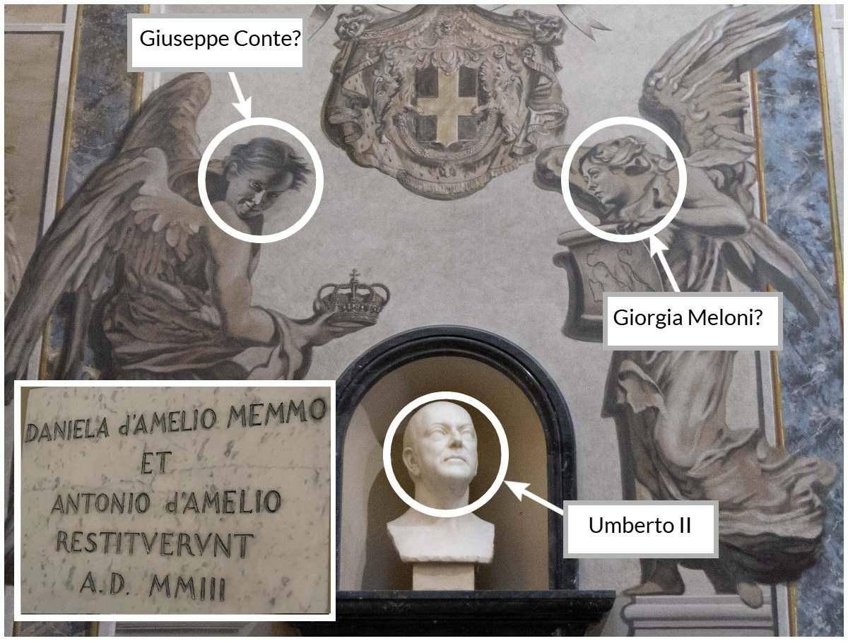 L'angelo Meloni, i Savoia e i gioielli della Corona: cosa sappiamo