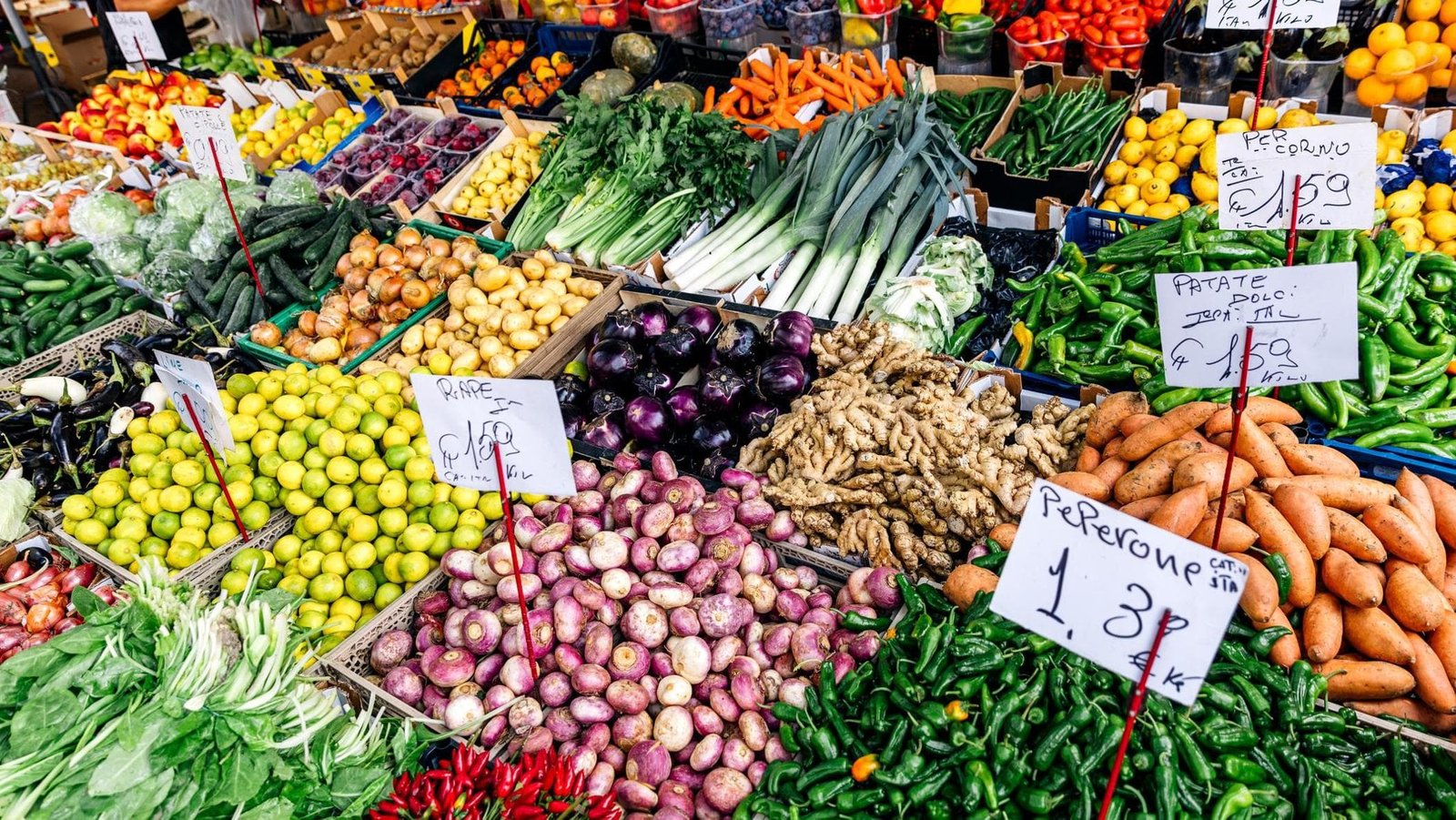 Qualità e freschezza valorizzano i prodotti locali