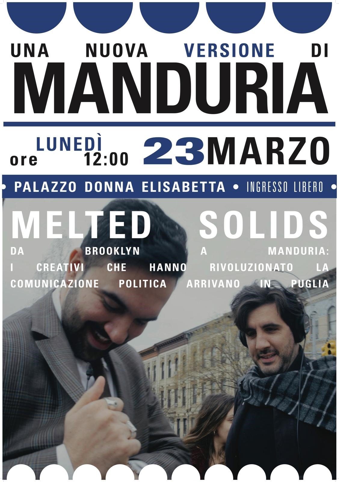 Da Brooklyn a Manduria: i creativi che hanno rivoluzionato la comunicazione politica arrivano in Puglia