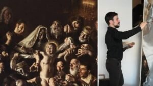 Assolto il pittore barese Gasparro accusato di antisemitismo: il giudice afferma che il suo dipinto non incitò all'odio contro gli ebrei.