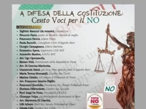 Magistrati e indagato al convegno per il No: scoppia il caso Trani