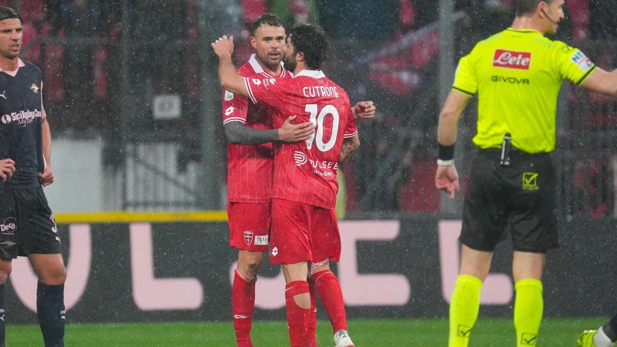 Monza in grande forma: tris al Palermo e vantaggio sul Frosinone. Rao guida il Bari.