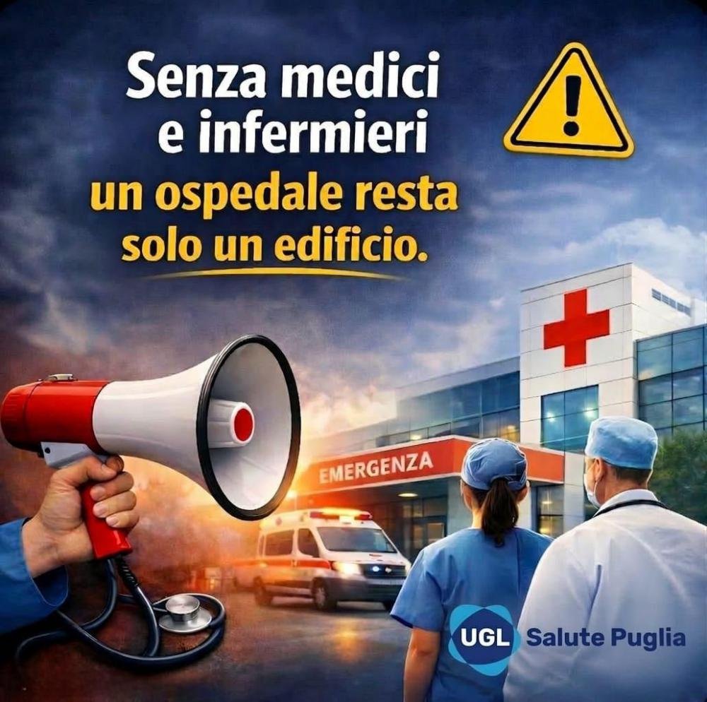 Sanità: “Un ospedale senza medici e infermieri resta solo un edificio”
