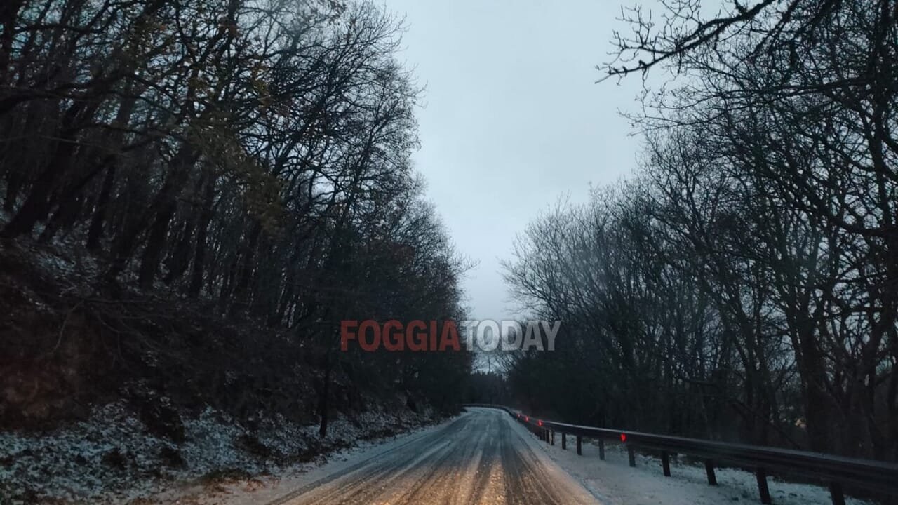 Venti di burrasca e neve in arrivo: allerta meteo in Capitanata