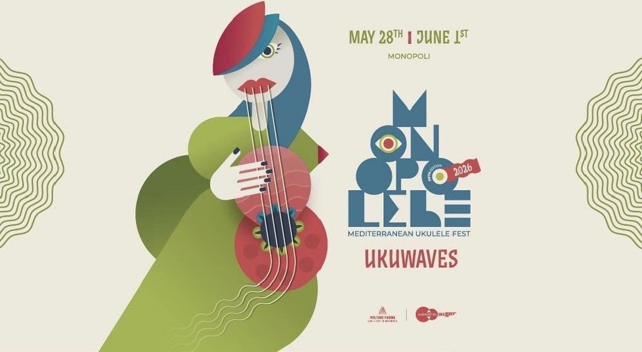 Da Roma alla Puglia: Paolo Damiani al Mediterranean Ukulele Fest, il festival di ukulele premiato come migliore al mondo
