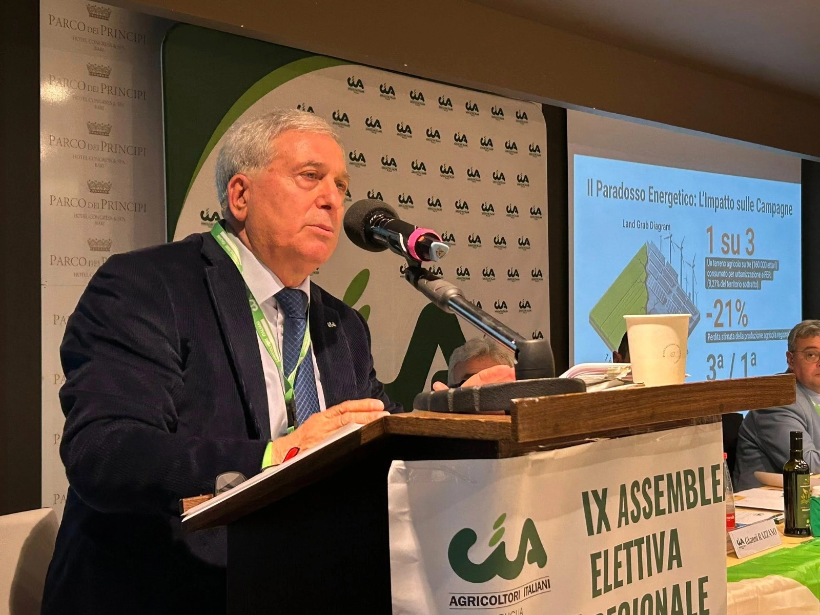 Gennaro Sicolo confermato presidente della CIA Puglia