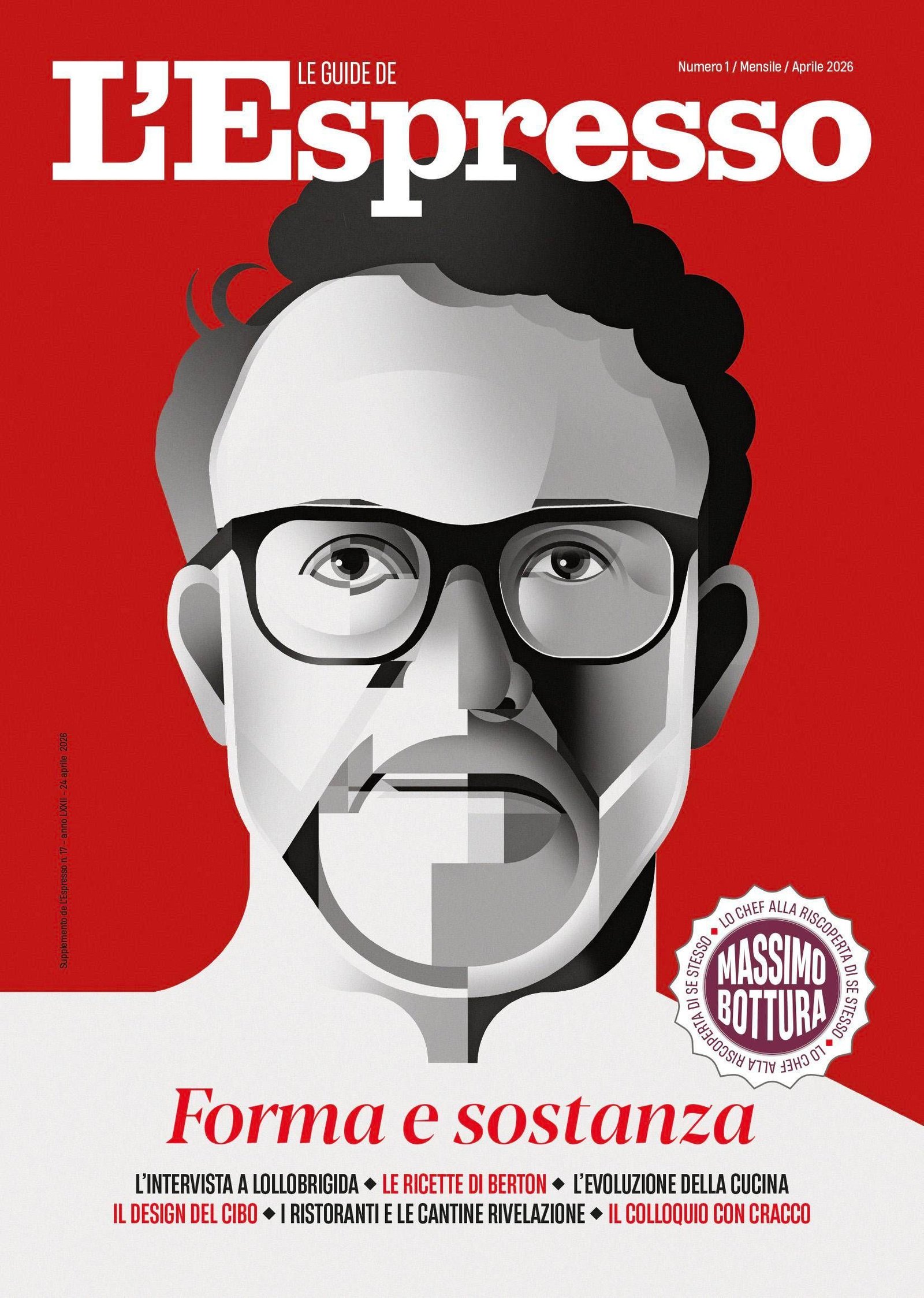 In edicola il primo numero monografico de Le Guide de L'Espresso: il design visto dalla prospettiva del food