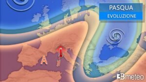 Meteo del weekend: Pasqua e Pasquetta con l'anticiclone in rinforzo. Tutti i dettagli.