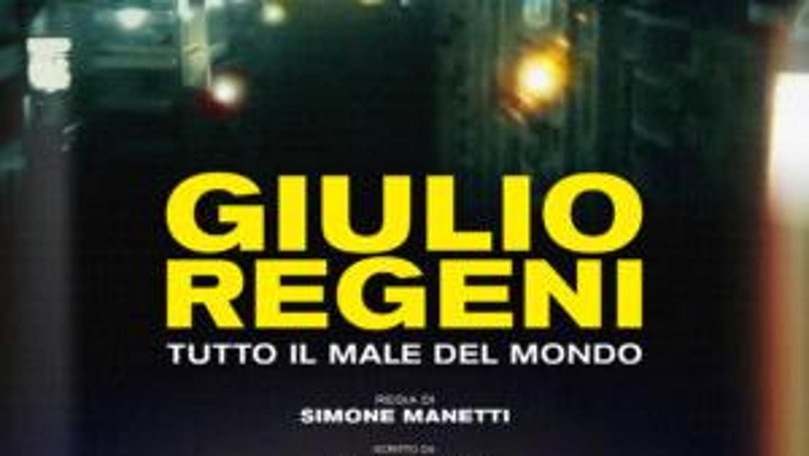 Negati i contributi pubblici al documentario su Regeni: annullare quella scelta infelice