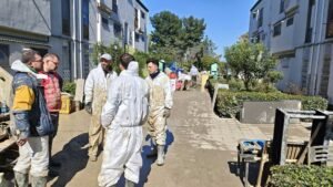 Pasqua di solidarietà per le famiglie della borgata di Foggia invasa da acqua e fango