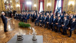 Azzurri ricevuti da Mattarella: "L'Italtennis è un esempio per tutti"