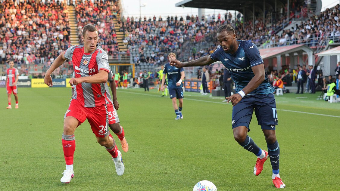 Cremonese-Lazio 1-2 in Serie A