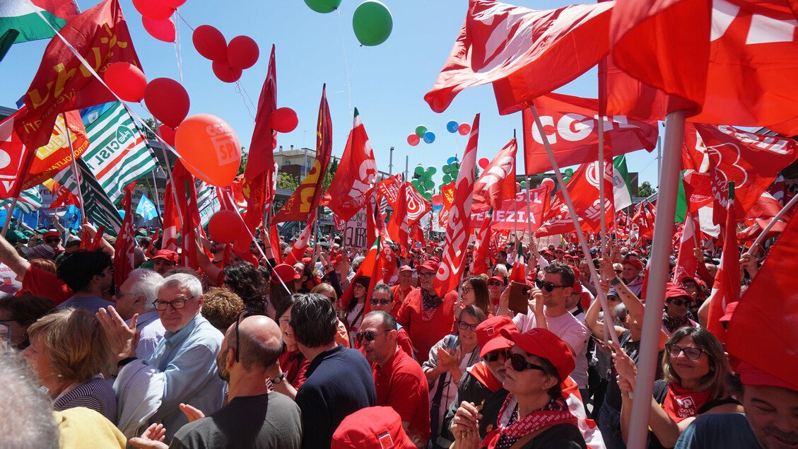 Primo maggio, sindacati in piazza. Landini a Meloni: "Basta propaganda"